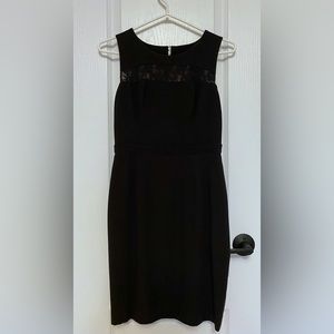 BCBG dress, black, size US 4, length: 34 inches.